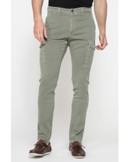 CHINO IN GABARDINA LEGGERA ELASTICIZZATA MOD. 619S