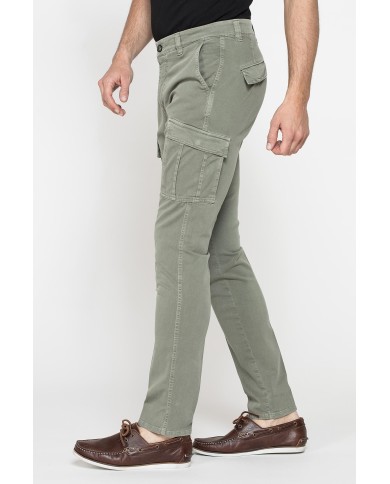 CHINO IN GABARDINA LEGGERA ELASTICIZZATA MOD. 619S
