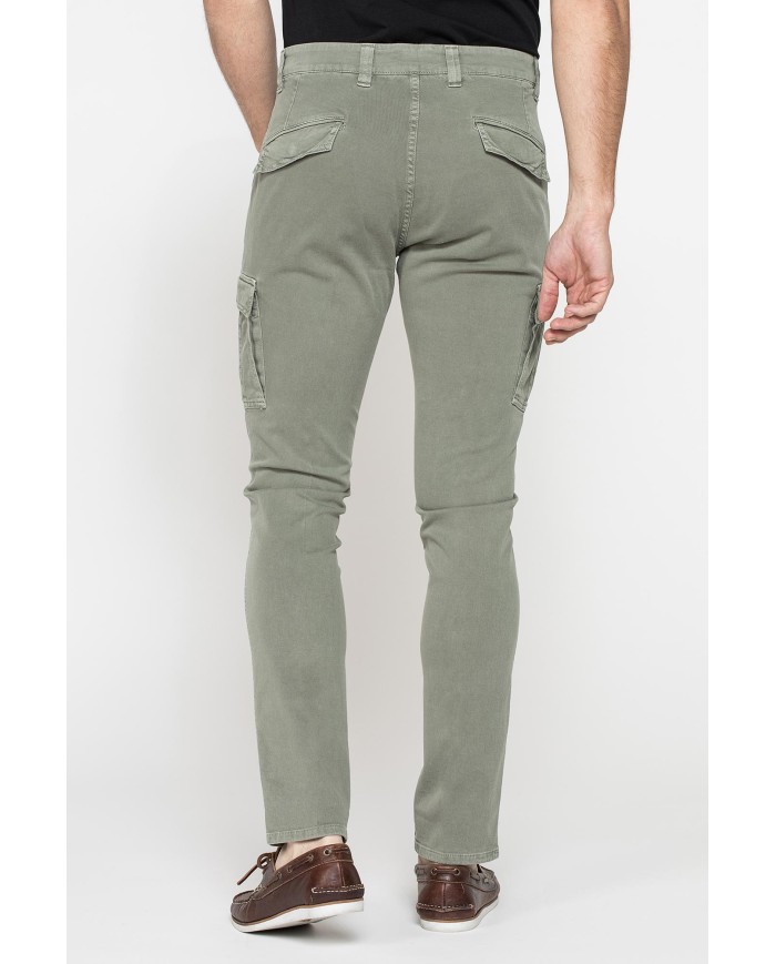 CHINO IN GABARDINA LEGGERA ELASTICIZZATA MOD. 619S
