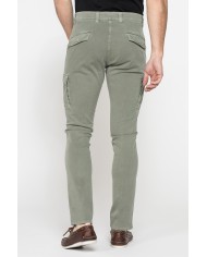 CHINO IN GABARDINA LEGGERA ELASTICIZZATA MOD. 619S