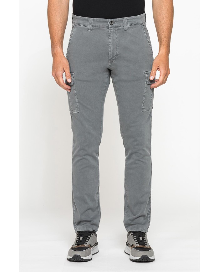 CHINO IN GABARDINA LEGGERA ELASTICIZZATA MOD. 619S