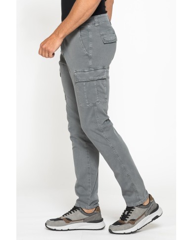 CHINO IN GABARDINA LEGGERA ELASTICIZZATA MOD. 619S