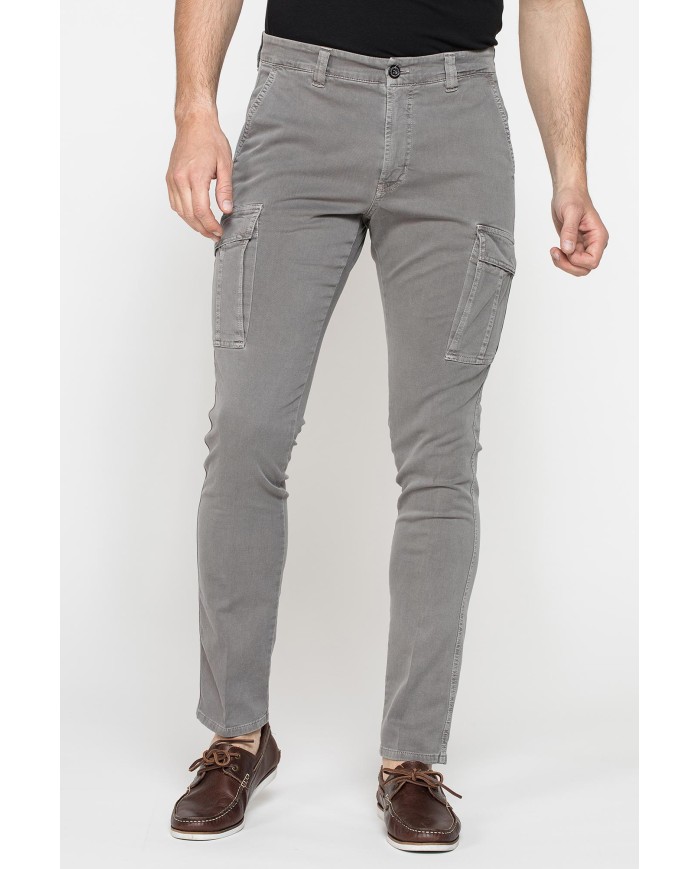 CHINO IN GABARDINA LEGGERA ELASTICIZZATA MOD. 619S