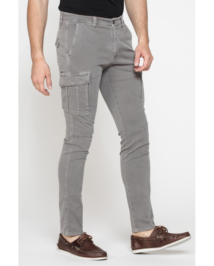 CHINO IN GABARDINA LEGGERA ELASTICIZZATA MOD. 619S