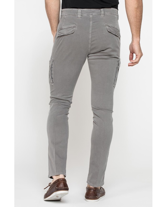 CHINO IN GABARDINA LEGGERA ELASTICIZZATA MOD. 619S