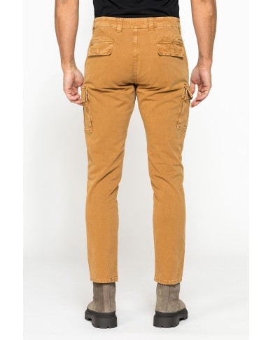 CARGO MOD. 619 SLIM FIT IN PESANTE GABARDINA STRETCH