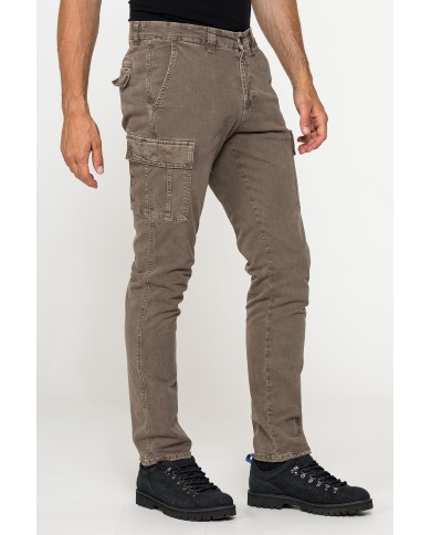 CARGO MOD. 619 SLIM FIT IN PESANTE GABARDINA STRETCH