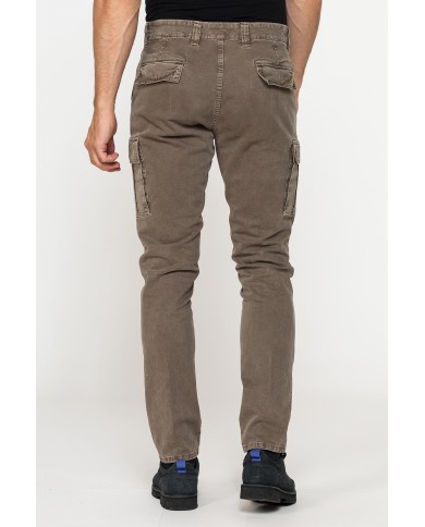 CARGO MOD. 619 SLIM FIT IN PESANTE GABARDINA STRETCH