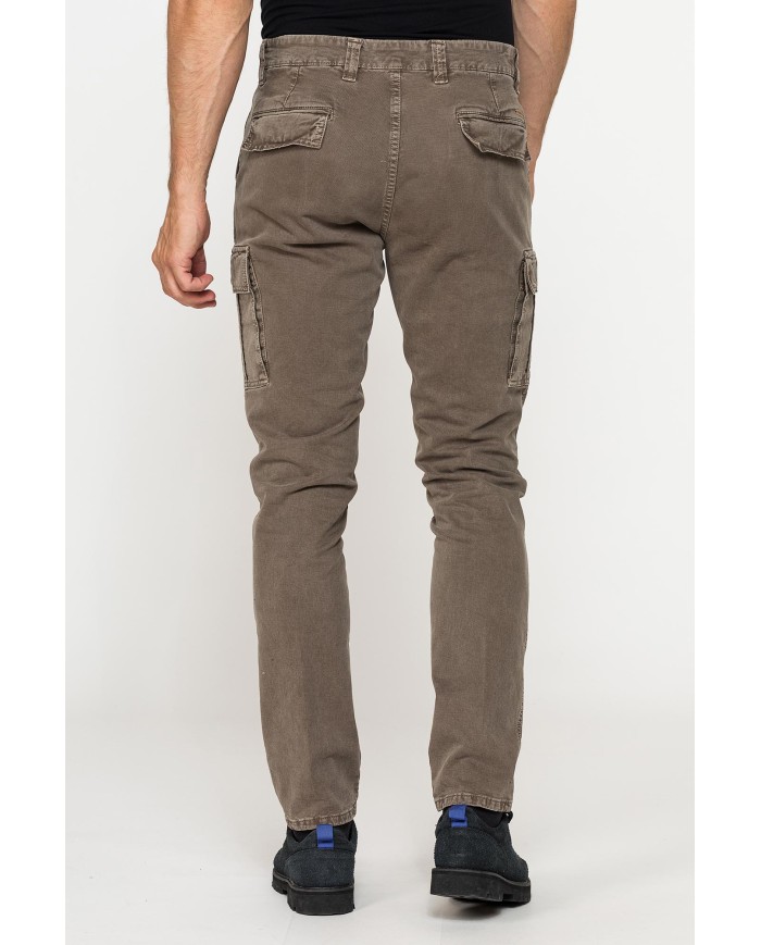 CARGO MOD. 619 SLIM FIT IN PESANTE GABARDINA STRETCH