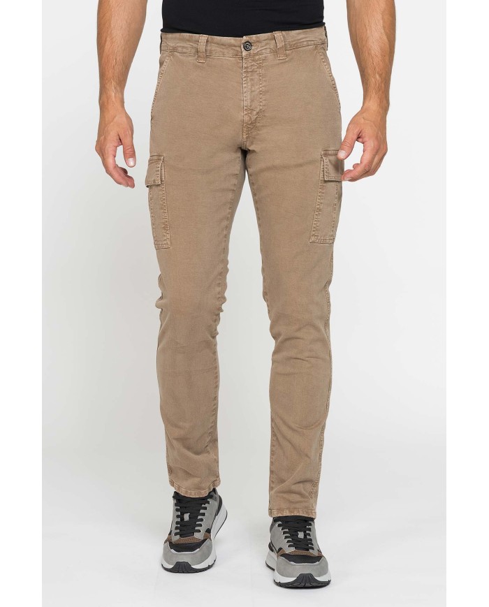 CARGO MOD. 619 SLIM FIT IN PESANTE GABARDINA STRETCH