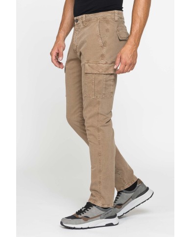CARGO MOD. 619 SLIM FIT IN PESANTE GABARDINA STRETCH