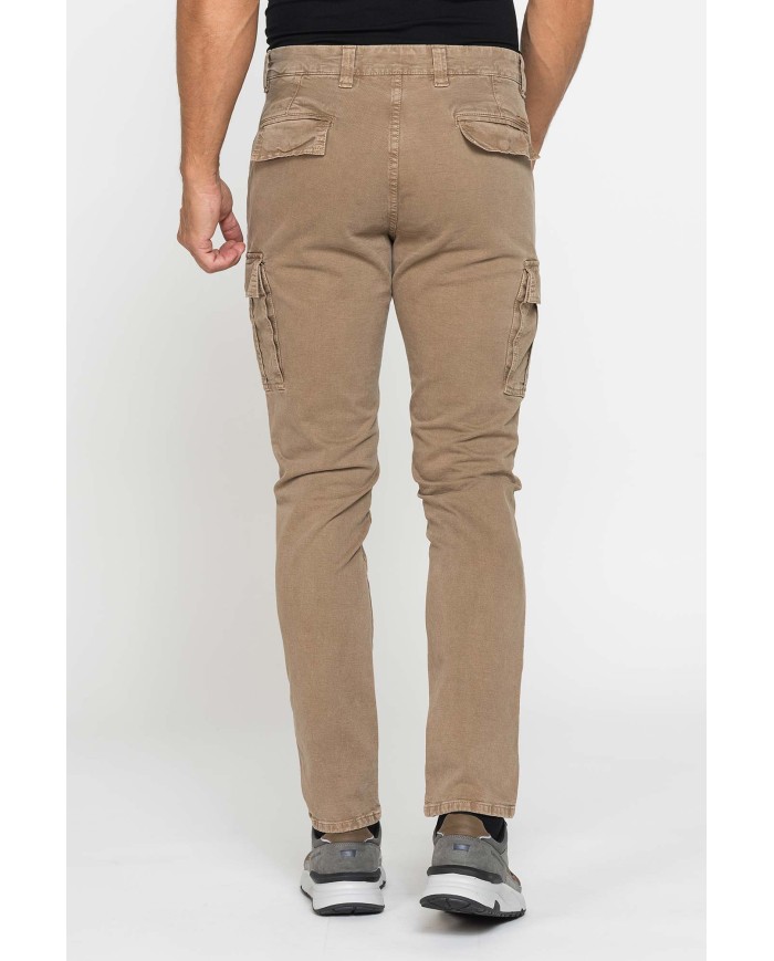 CARGO MOD. 619 SLIM FIT IN PESANTE GABARDINA STRETCH