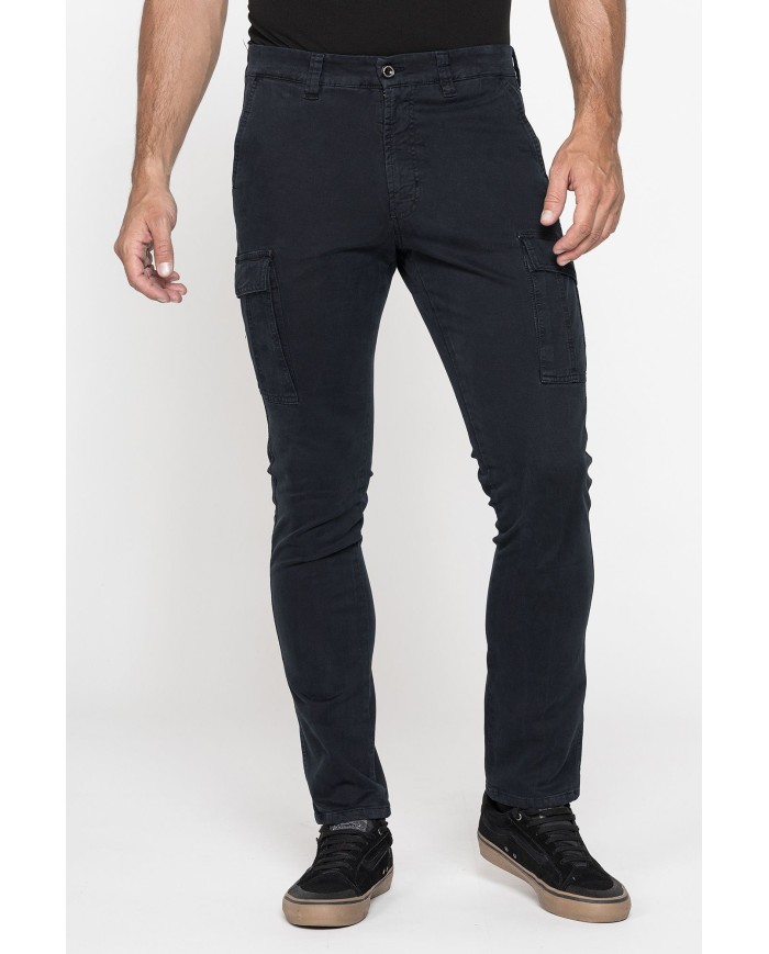 CARGO MOD. 619 SLIM FIT IN PESANTE GABARDINA STRETCH