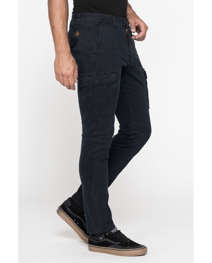 CARGO MOD. 619 SLIM FIT IN PESANTE GABARDINA STRETCH