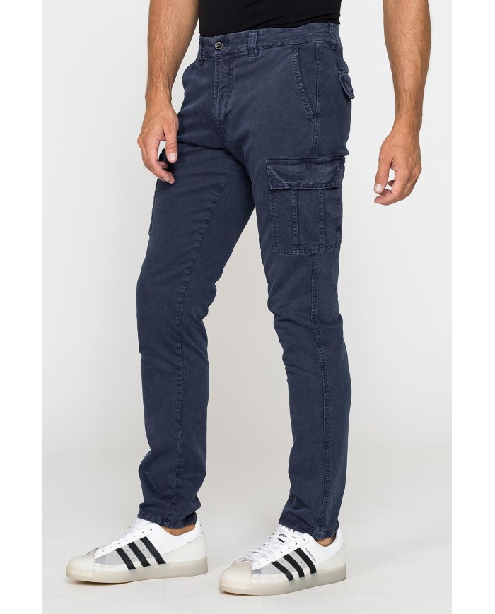 CARGO MOD. 619 SLIM FIT IN PESANTE GABARDINA STRETCH