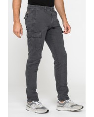 CARGO MOD. 619 SLIM FIT IN PESANTE GABARDINA STRETCH
