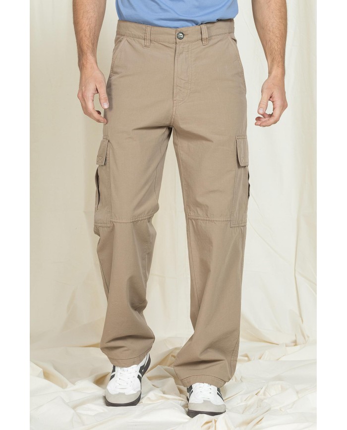 PANTALONE CARGO IN RIPSTOP DI COTONE MOD. REPLICA
