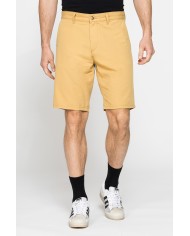 PANTALONE CORTO CHINO IN LEGGERA GABARDINA DI COTONE