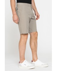 PANTALONE CORTO CHINO IN LEGGERA GABARDINA DI COTONE