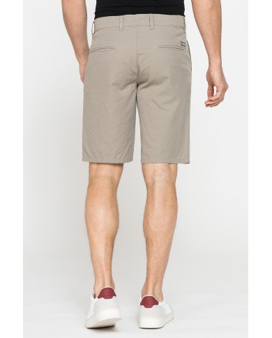 PANTALONE CORTO CHINO IN LEGGERA GABARDINA DI COTONE