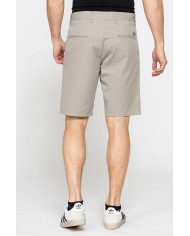 PANTALONE CORTO CHINO IN LEGGERA GABARDINA DI COTONE