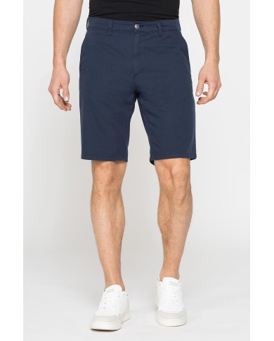 PANTALONE CORTO CHINO IN LEGGERA GABARDINA DI COTONE