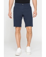 PANTALONE CORTO CHINO IN LEGGERA GABARDINA DI COTONE