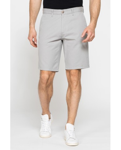 PANTALONE CORTO CHINO IN LEGGERA GABARDINA DI COTONE