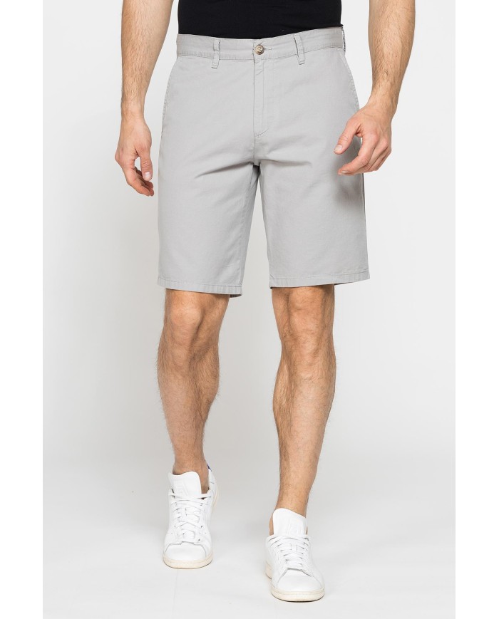 PANTALONE CORTO CHINO IN LEGGERA GABARDINA DI COTONE