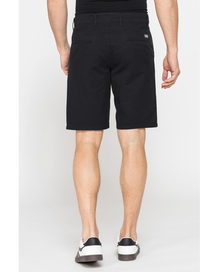 PANTALONE CORTO CHINO IN LEGGERA GABARDINA DI COTONE