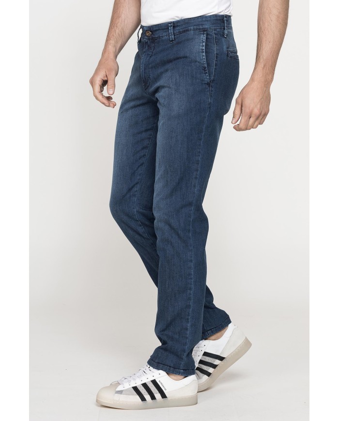 JEANS UOMO CHINO MOD. 624 IN DENIM MOLTO LEGGERO DA 9 oz.