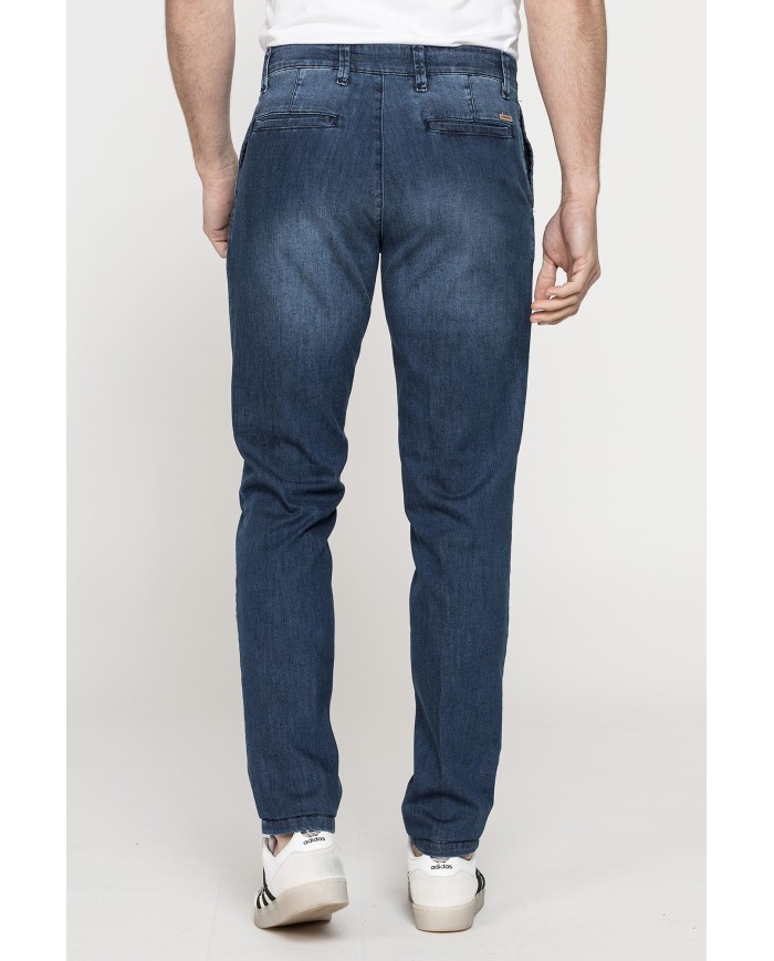 JEANS UOMO CHINO MOD. 624 IN DENIM MOLTO LEGGERO DA 9 oz.