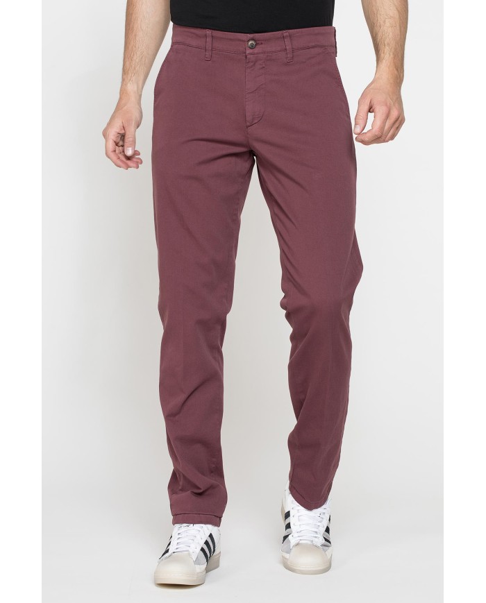 PANTALONE CHINO MOD. 624 IN LEGGERA GABARDINA STRETCH