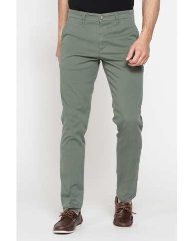 PANTALONE CHINO MOD. 624 IN LEGGERA GABARDINA STRETCH