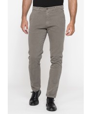 PANTALONE CHINO MOD. 624 IN GABARDINA STRETCH PESANTE