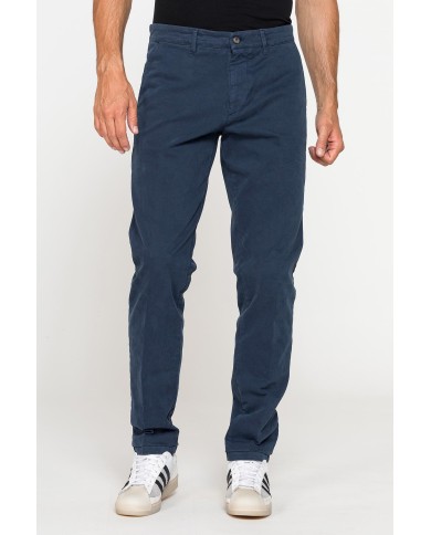 PANTALONE CHINO MOD. 624 IN GABARDINA STRETCH PESANTE
