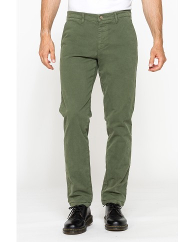 PANTALONE CHINO MOD. 624 IN GABARDINA STRETCH PESANTE