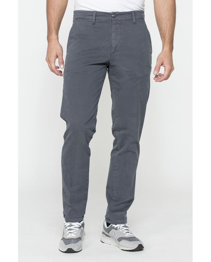 PANTALONE CHINO MOD. 624 IN GABARDINA STRETCH PESANTE