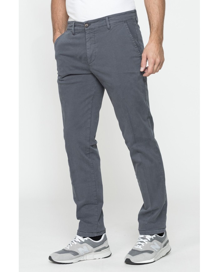 PANTALONE CHINO MOD. 624 IN GABARDINA STRETCH PESANTE