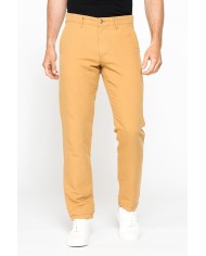 PANTALONE CHINO MOD. 624 IN TESSUTO LINO E COTONE