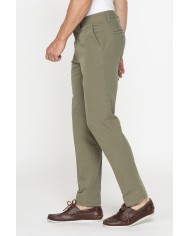PANTALONE CHINO MOD. 624 IN TESSUTO LINO E COTONE