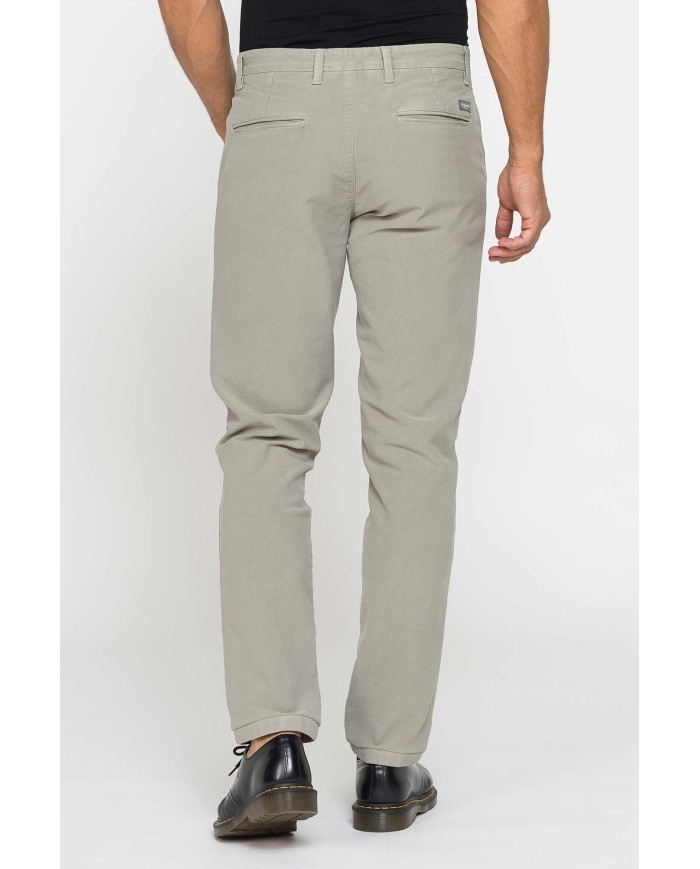 CHINO MOD. 624 FUSTAGNO ELASTICIZZATO. Vita regolare, gamba regolare