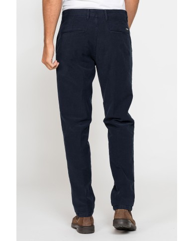 CHINO MOD. 624 FUSTAGNO ELASTICIZZATO. Vita regolare, gamba regolare