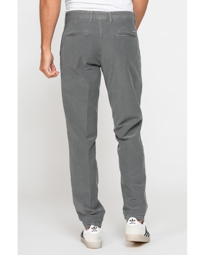 CHINO MOD. 624 FUSTAGNO ELASTICIZZATO. Vita regolare, gamba regolare