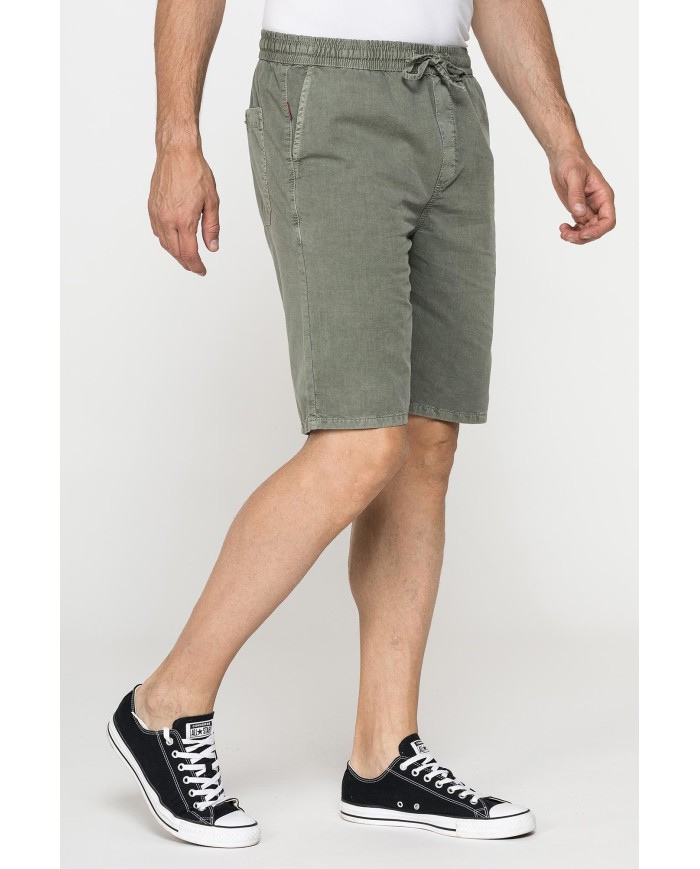 BERMUDA CON COULISSE MOD. 629 IN GABARDINA LEGGERA