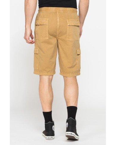BERMUDA CON TASCONI IN GABARDINA LEGGERA 7 oz.