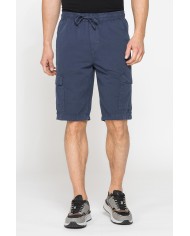 BERMUDA CON TASCONI IN GABARDINA LEGGERA 7 oz.