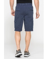 BERMUDA CON TASCONI IN GABARDINA LEGGERA 7 oz.