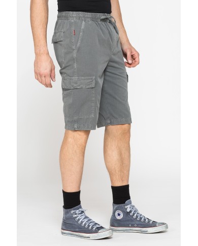 BERMUDA CON TASCONI IN GABARDINA LEGGERA 7 oz.