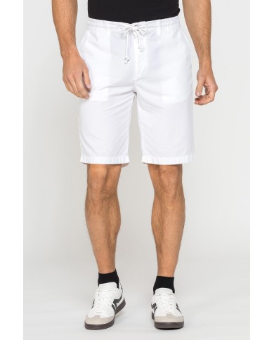 BERMUDA IN RIPSTOP LEGGERO CON ELASTICO E COULISSE